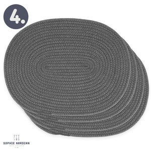 Placemats Abisko (Set 4 stuks)
