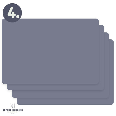 Placemats Vaxjo (Set 4 stuks)
