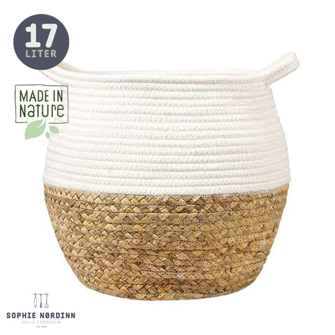 Natural Grass Basket Orebro